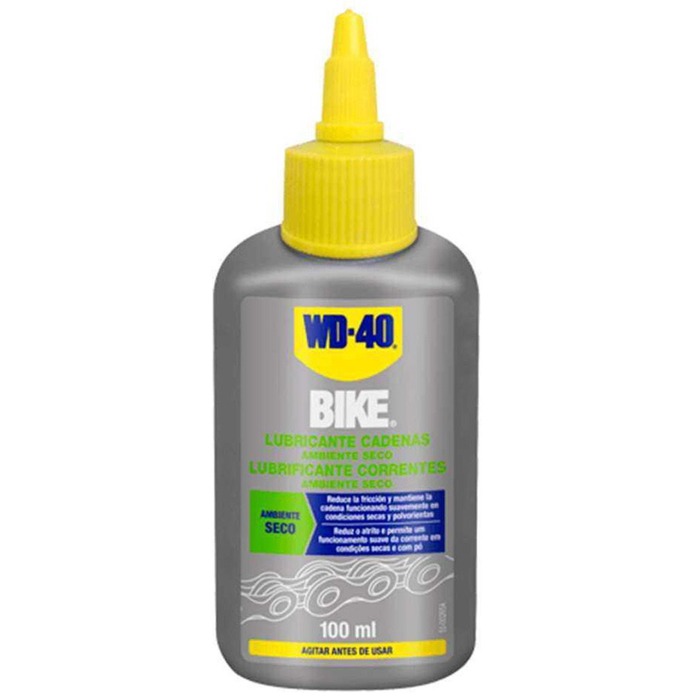 Wd40 aceites y lubricante bicicleta ACEITERA LUBRI.CADENA CLIMA SECO 100ml vista frontal