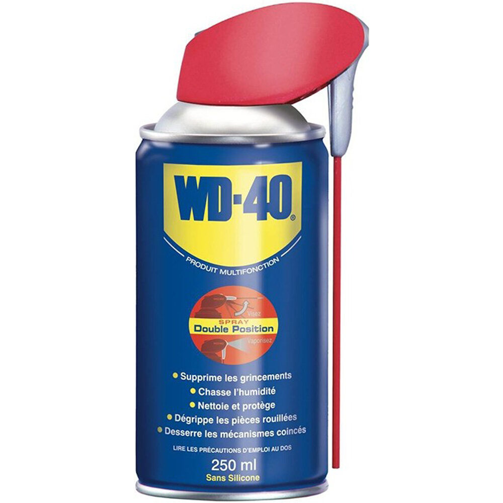 Spray wd-40 aceite multifuncional 250 ml aceites y lubricante bicicleta (UNICA)