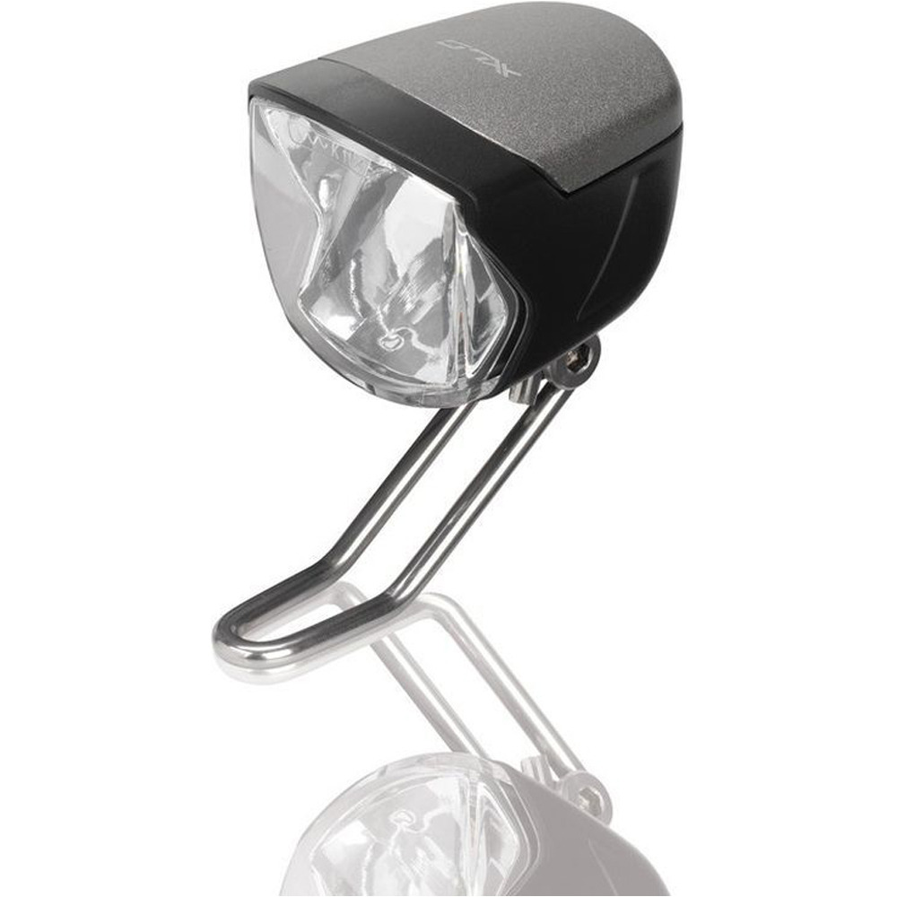 Xlc luz delantera bicicleta CL-D05 LUZ DEL LED DINAMO REFLEC 70 LUX vista frontal