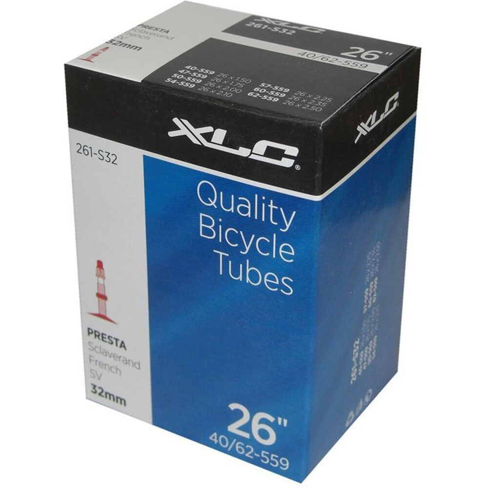 Xlc 26x150/250 fv 32 mm 40/62-559 cámara bicicleta mtb