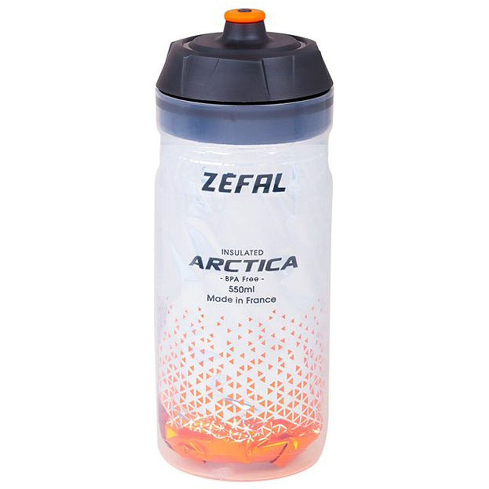 Zefal bidones ciclismo BIDON ISOTERMICO ARCTICA 55 550 ml vista frontal