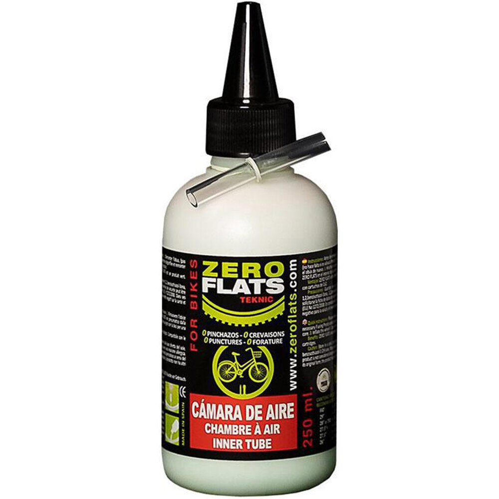 Zeroflats Lsellante teknik especial cámaras 250ml antipinchazos