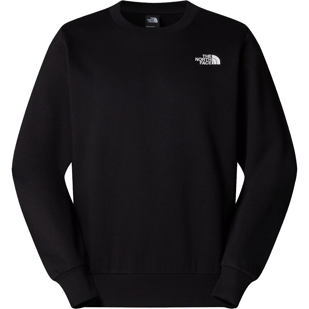 Simple dome sudadera hombre Negro (XL)