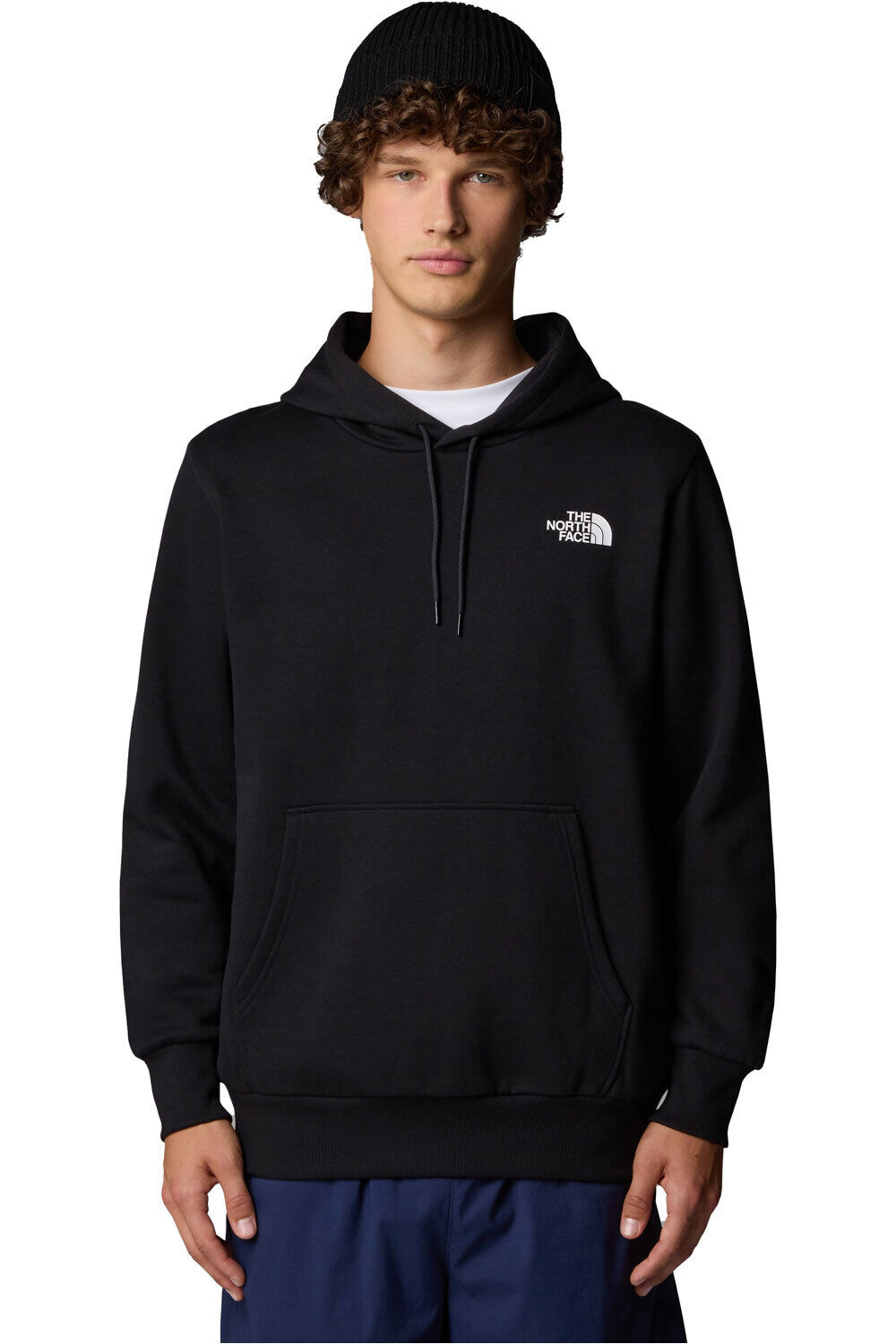 Simple dome sudadera hombre Negro (L)