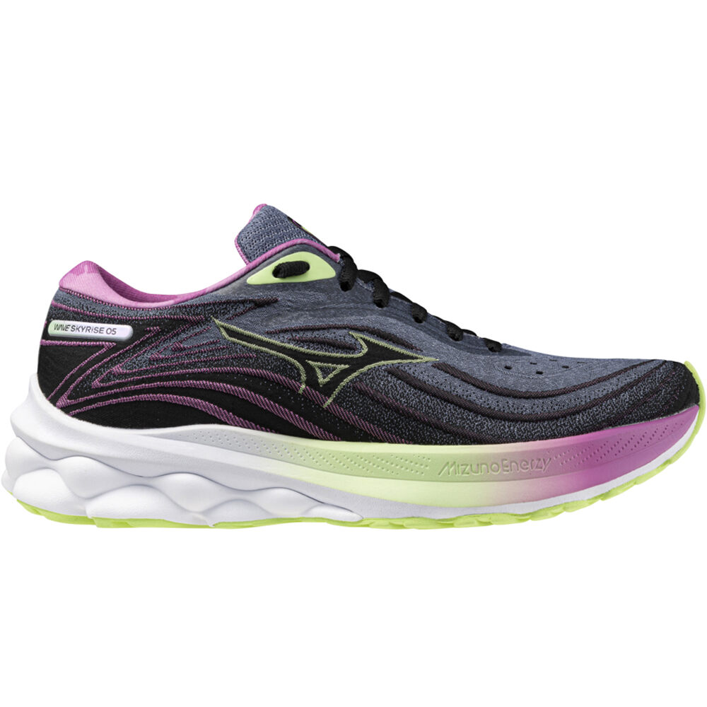 Wave skyrise 5 roxy zapatilla running mujer Gris (36,5)