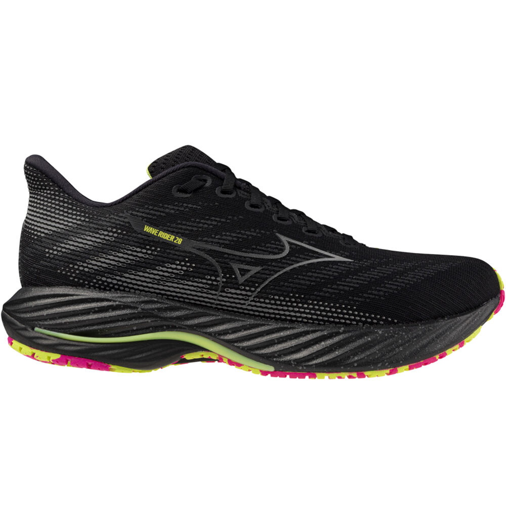 Wave rider 28 zapatilla running hombre Negro (36,5)