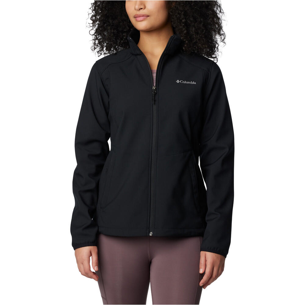 Kruser ridge iii chaqueta softshell mujer Negro (XS)