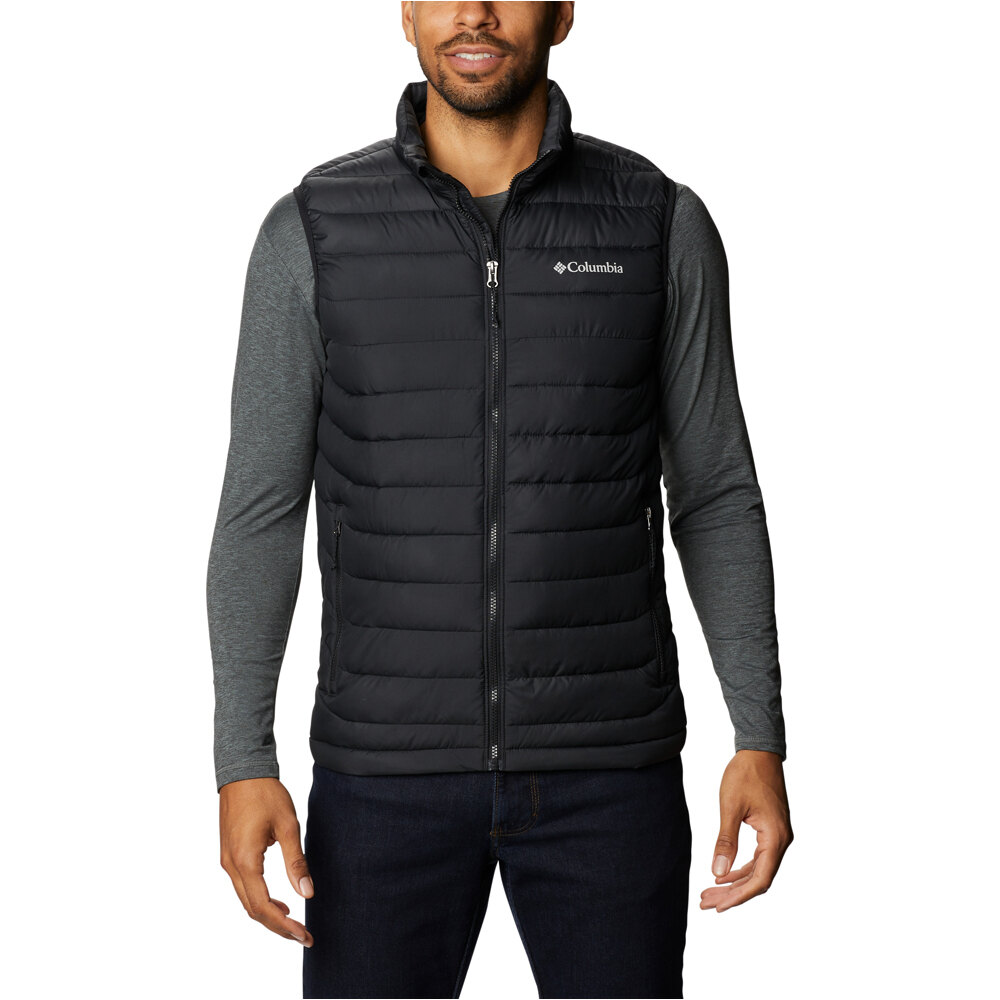 Powder lite ii chaleco polar hombre Negro (M)