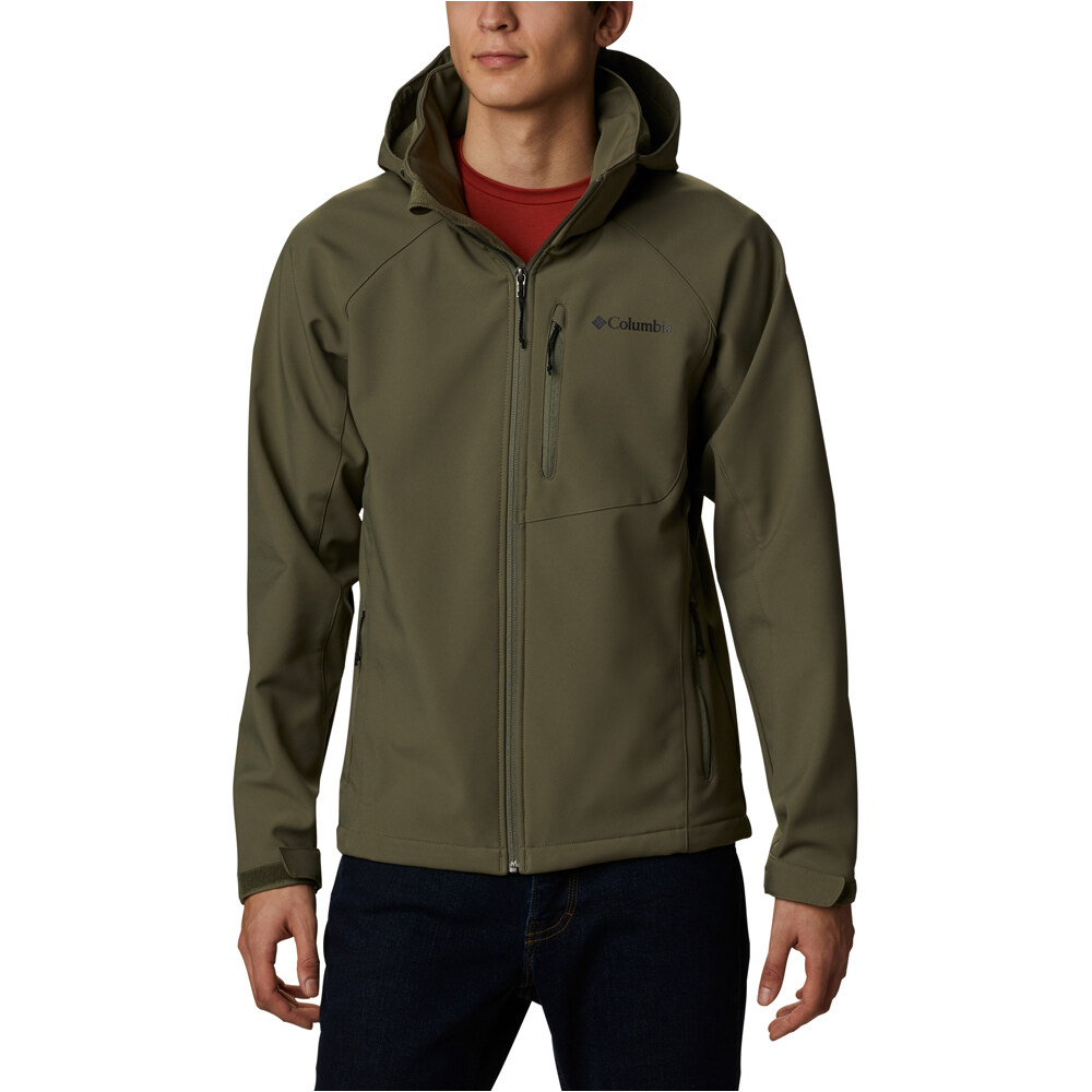 Cascade ridge iii chaqueta softshell hombre Verde (S)