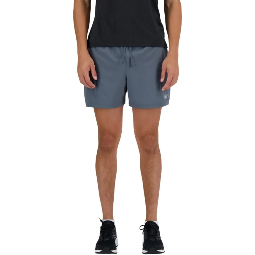 Short 5 inch brief pantaloneta técnica hombre Verde (M)