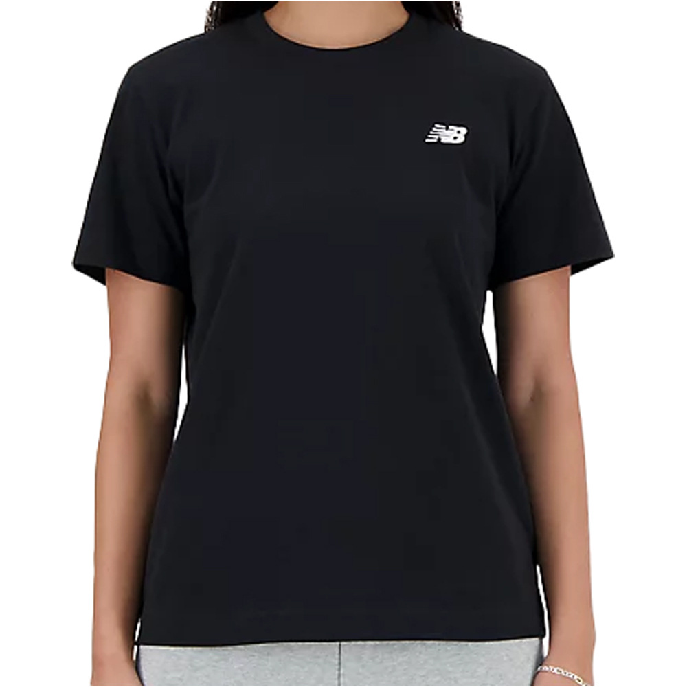 New Balance small logo camiseta manga corta mujer