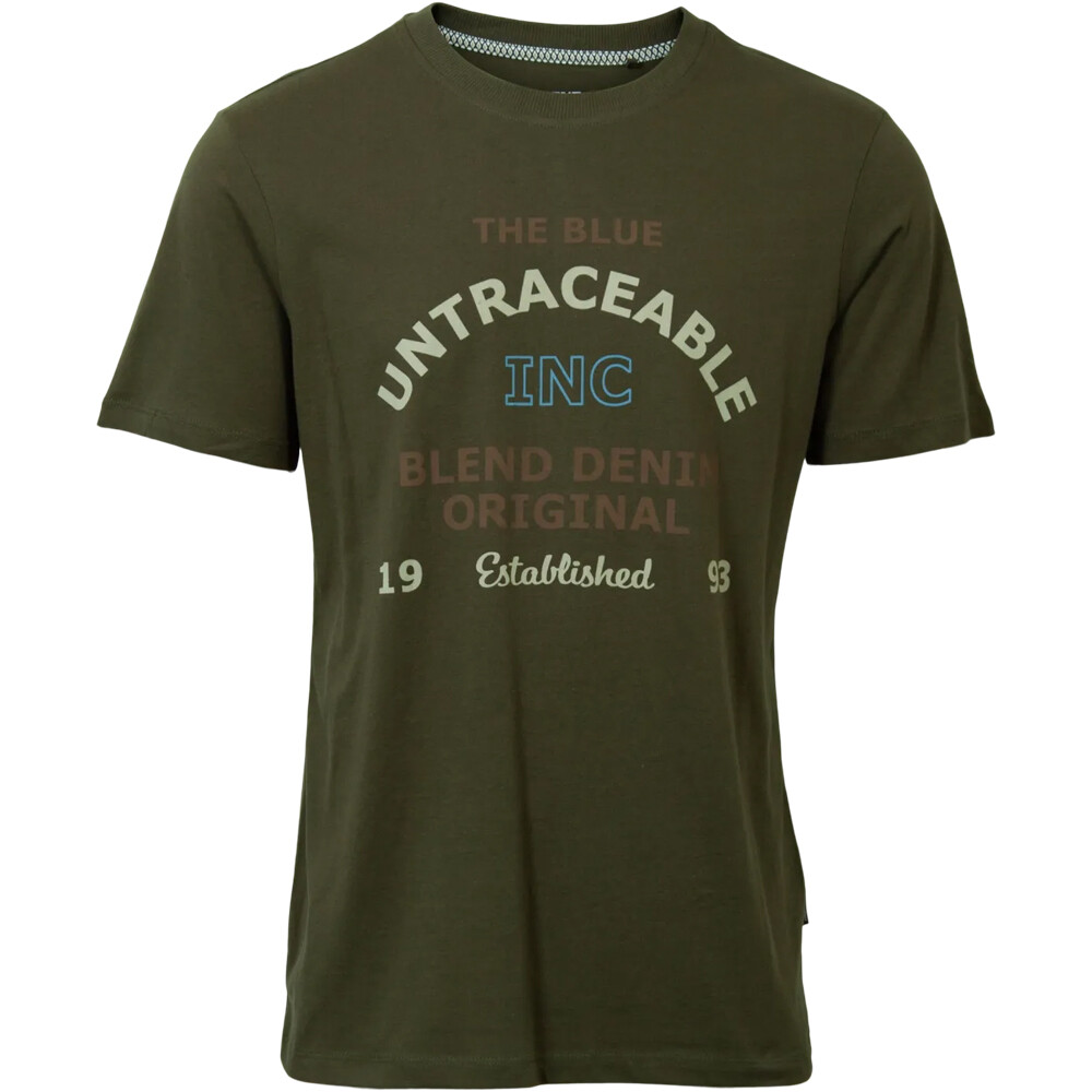 Untraceable camiseta manga corta hombre Verde (L)