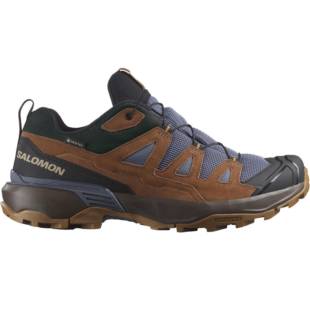 X ultra 360 ltr gore-tex zapatilla trekking hombre Granate (40 2/3)