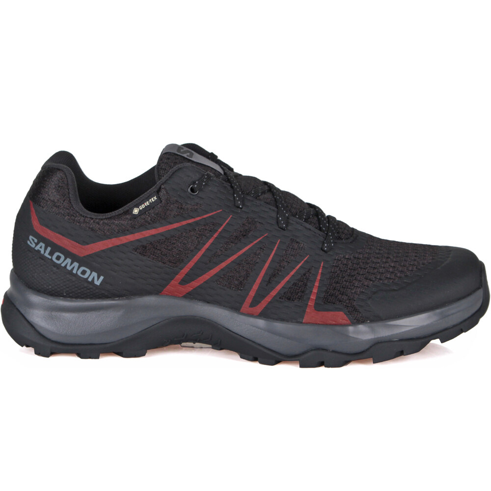 Warra gore-tex zapatilla trekking hombre Negro (42)