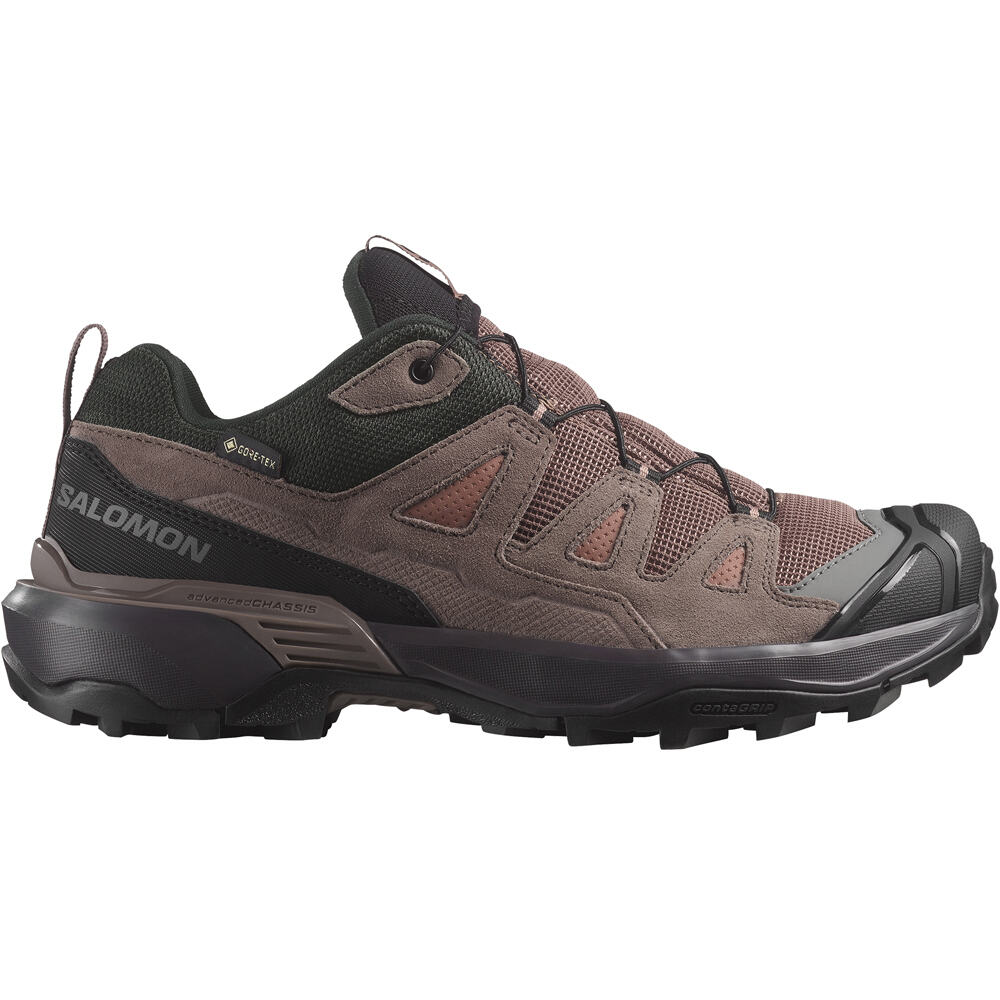 X ultra 360 ltr gore-tex zapatilla trekking mujer Marron (39 1/3)