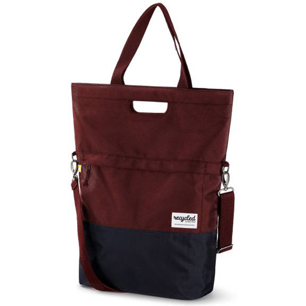 Urbanp recycled shopper bicycle bag 20l mochila ciclismo