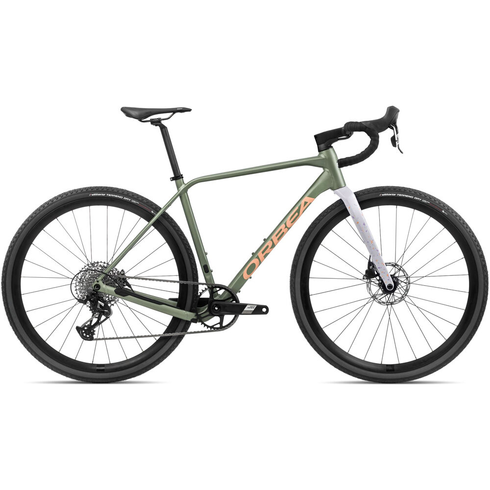 Orbea bicicletas de carretera aluminio TERRA H41 1X 2024 vista frontal