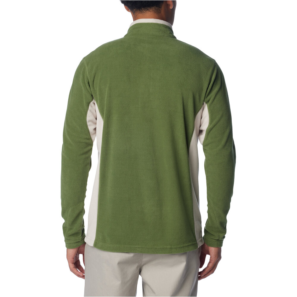 Columbia forro polar hombre Klamath Range II Half Zip vista trasera