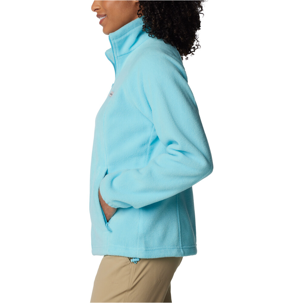 Columbia forro polar mujer Benton Springs Full Zip vista detalle