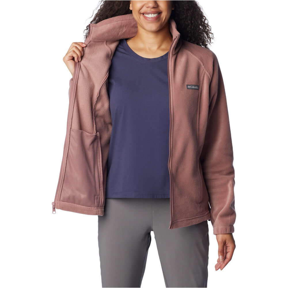 Columbia forro polar mujer Benton Springs Full Zip vista detalle