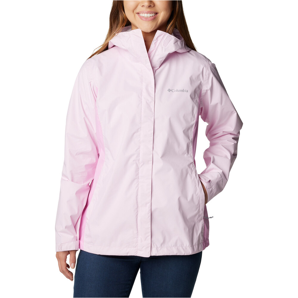 Columbia chaqueta impermeable mujer Arcadia II Jacket vista frontal