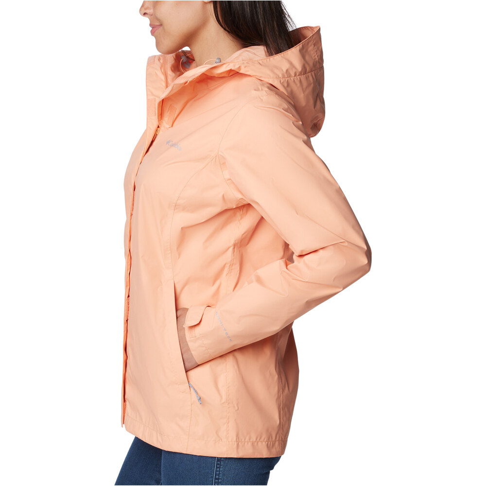 Columbia chaqueta impermeable mujer Arcadia II Jacket vista detalle