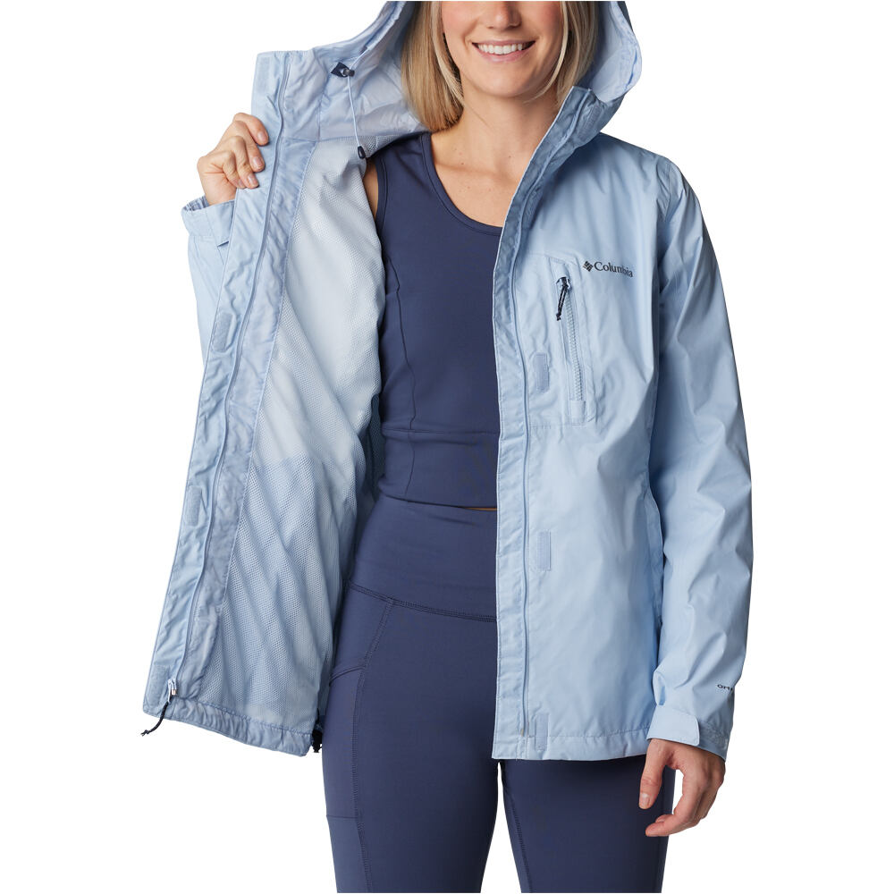 Columbia chaqueta impermeable mujer Pouring Adventure II Jacket 03