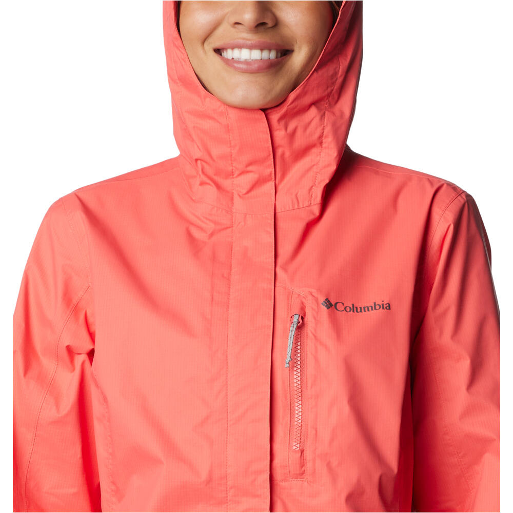 Columbia chaqueta impermeable mujer Pouring Adventure II Jacket 03