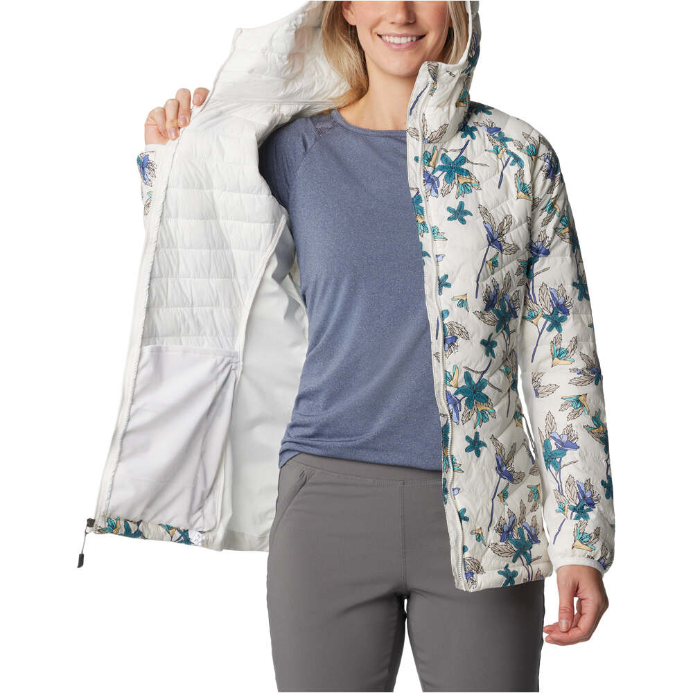 Columbia chaqueta outdoor mujer Powder Pass Hooded Jacket 04