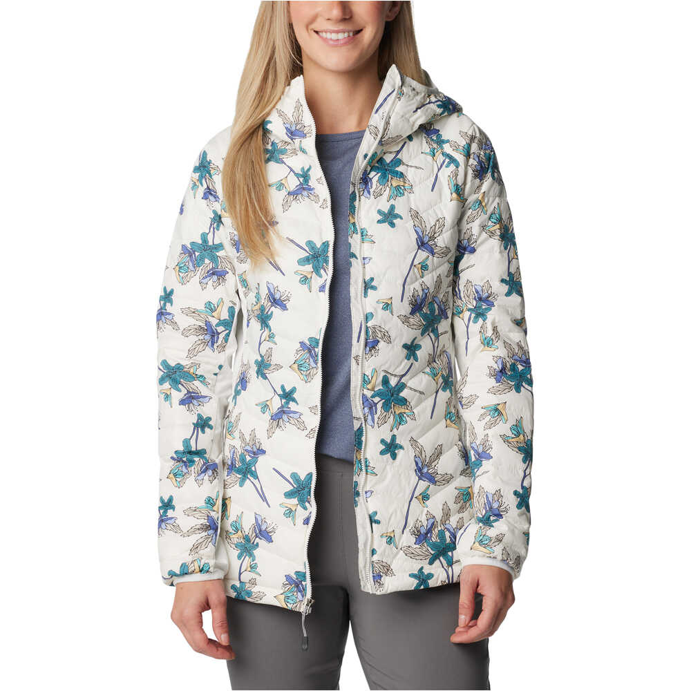 Columbia chaqueta outdoor mujer Powder Pass Hooded Jacket 06