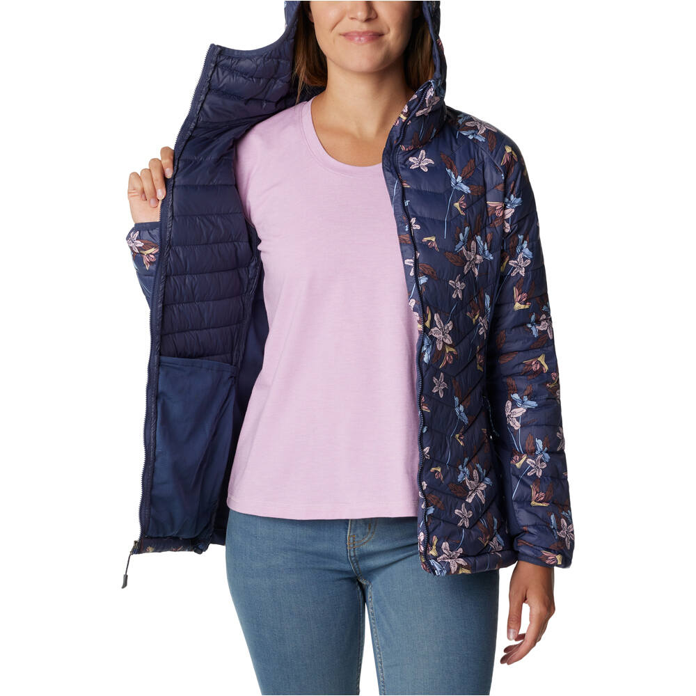 Columbia chaqueta outdoor mujer Powder Pass Hooded Jacket 04