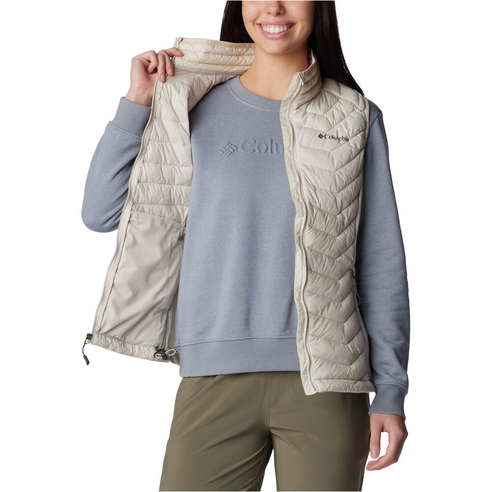 Columbia chaleco outdoor mujer Powder Pass Vest 04