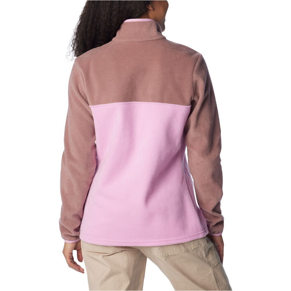 Columbia forro polar mujer Benton Springs 1/2 Snap Pullover vista trasera