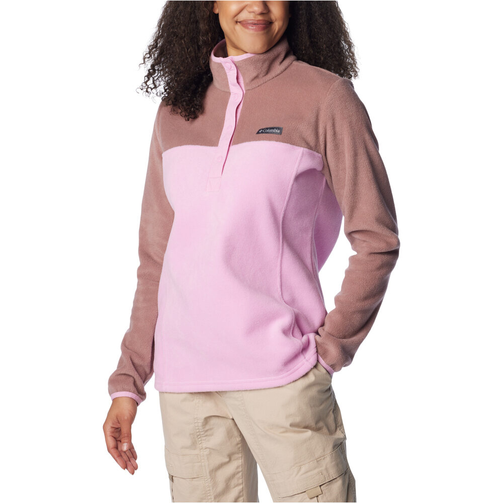 Columbia forro polar mujer Benton Springs 1/2 Snap Pullover 04