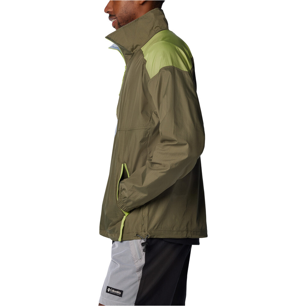 Columbia chaqueta softshell hombre Riptide Anorak vista detalle