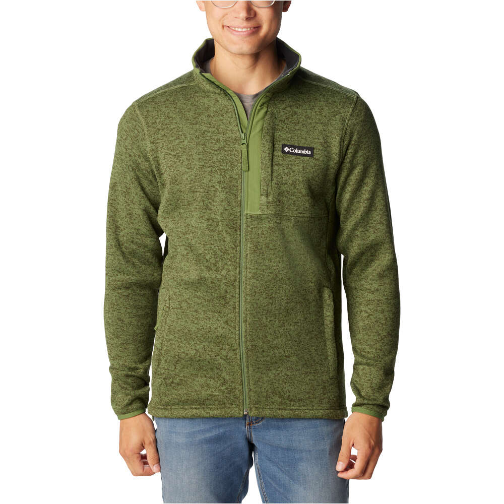 Columbia forro polar hombre Sweater Weather Full Zip vista frontal