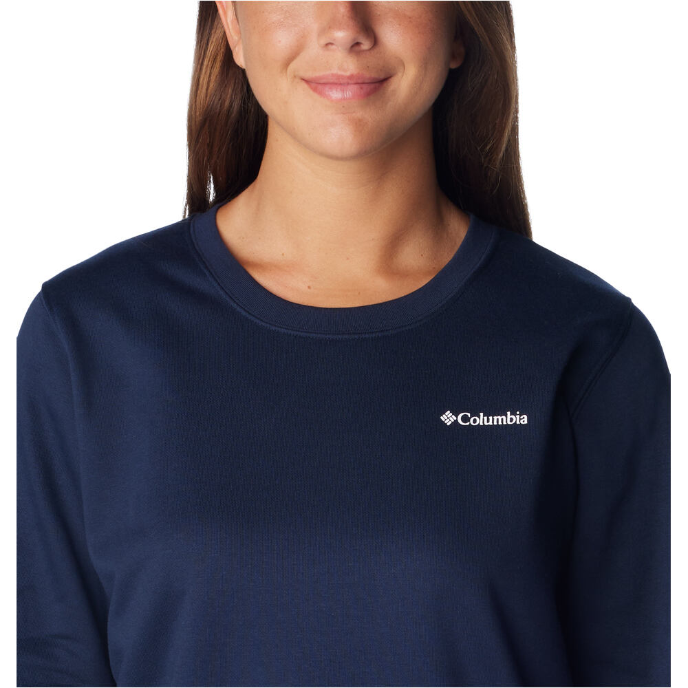 Columbia Sudaderas Montaña Mujer Columbia Trek Graphic Crew 04