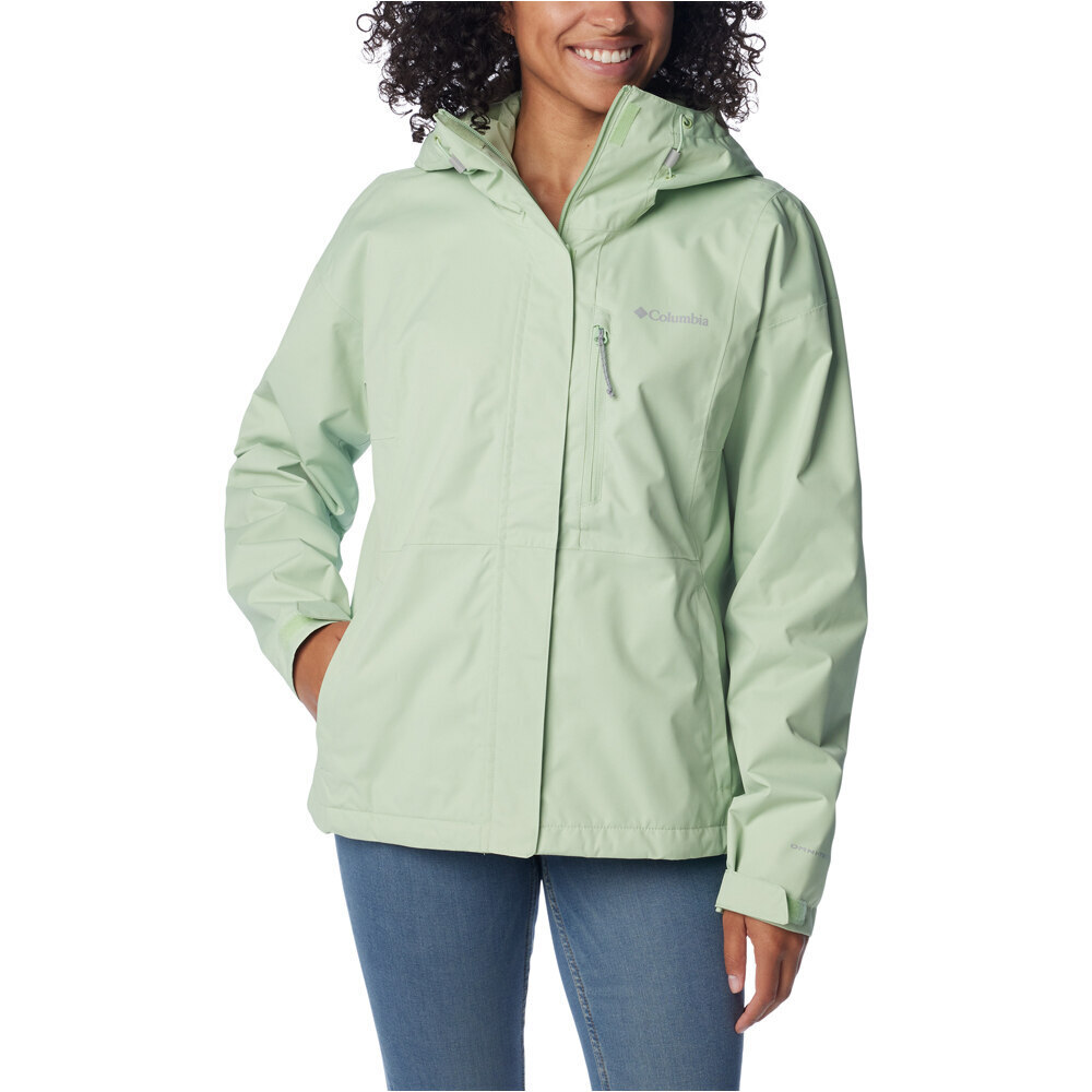 Columbia chaqueta impermeable mujer Hikebound Jacket vista frontal