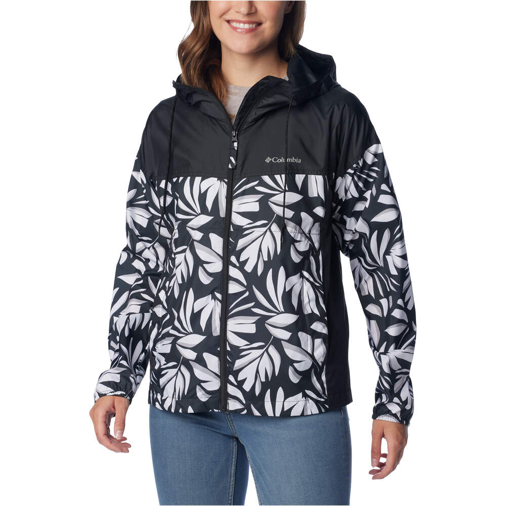 Columbia chaqueta softshell mujer Flash Challenger Novelty Windbreaker vista frontal