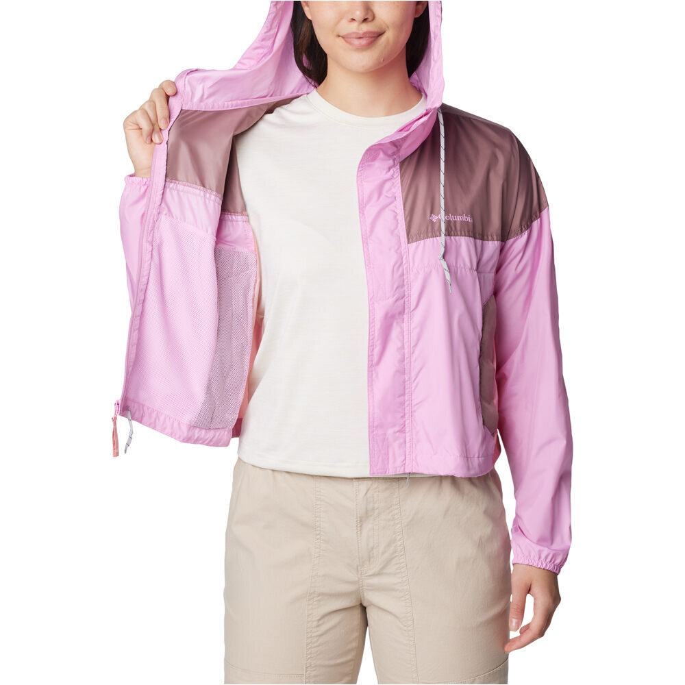 Columbia chaqueta softshell mujer Flash Challenger Cropped Windbreaker 04