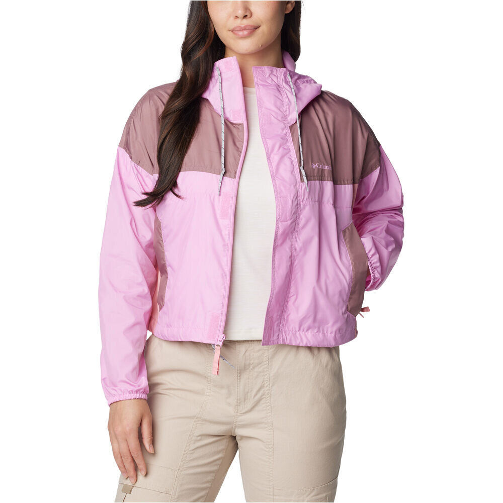 Columbia chaqueta softshell mujer Flash Challenger Cropped Windbreaker 05