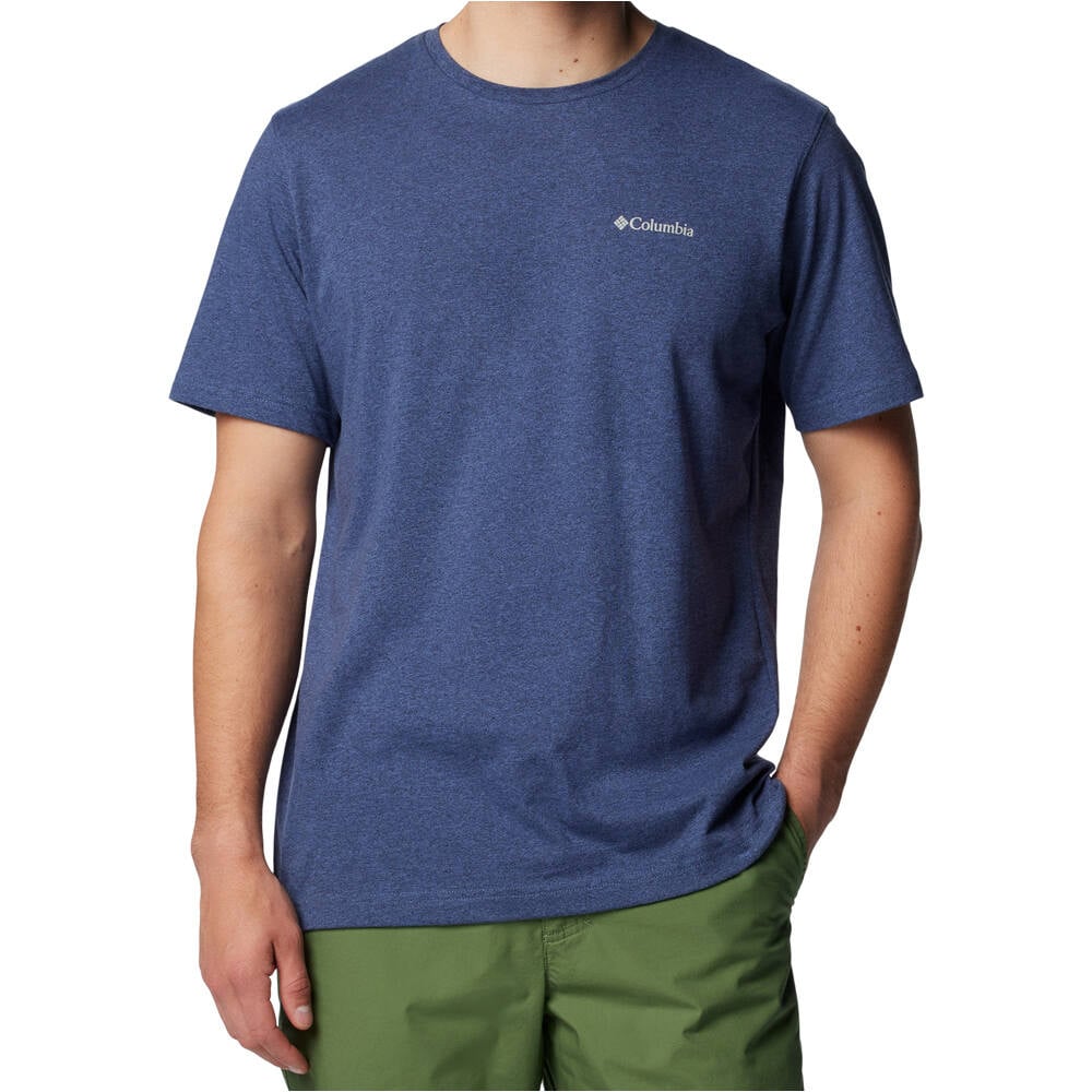 Thistletown hills camiseta montaña manga corta hombre Marino