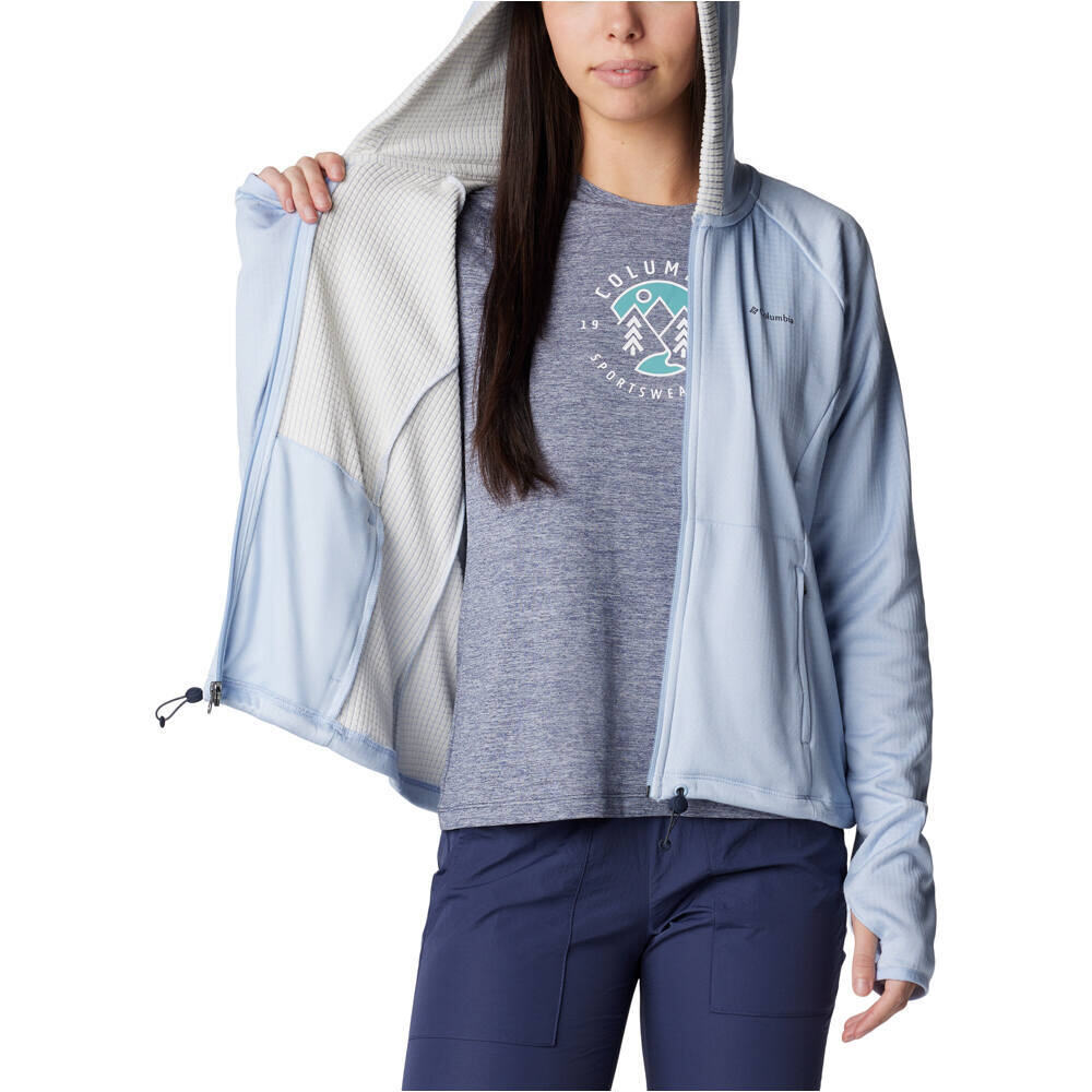 Columbia forro polar mujer Boundless Trek Grid Fleece 03