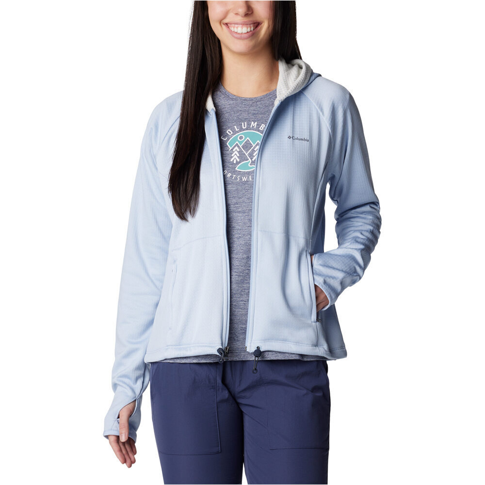 Columbia forro polar mujer Boundless Trek Grid Fleece 04