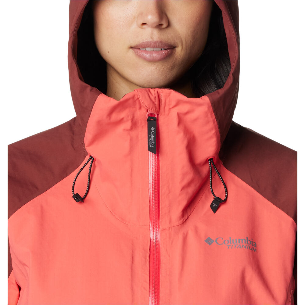 Columbia chaqueta impermeable mujer Mazama Trail Shell 03