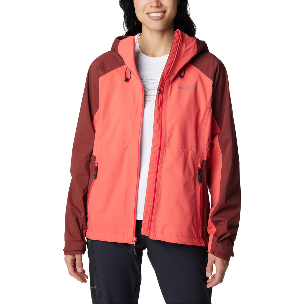 Columbia chaqueta impermeable mujer Mazama Trail Shell 08
