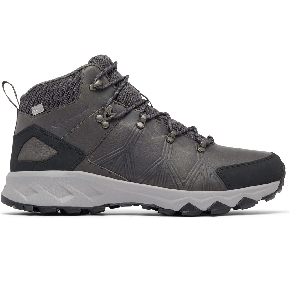 Peakfreak ii mid outdry leather bota trekking hombre Gris (44)