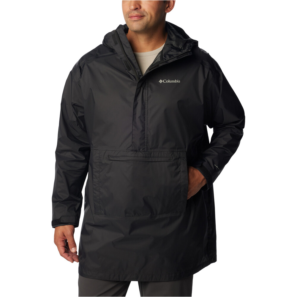 Columbia poncho montaña Ten Falls Poncho vista frontal