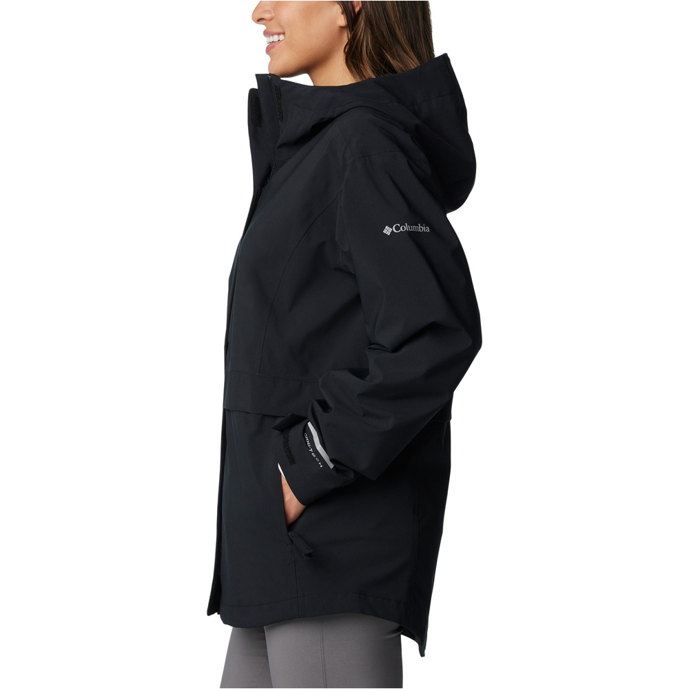 Columbia chaqueta impermeable mujer Altbound Jacket vista detalle