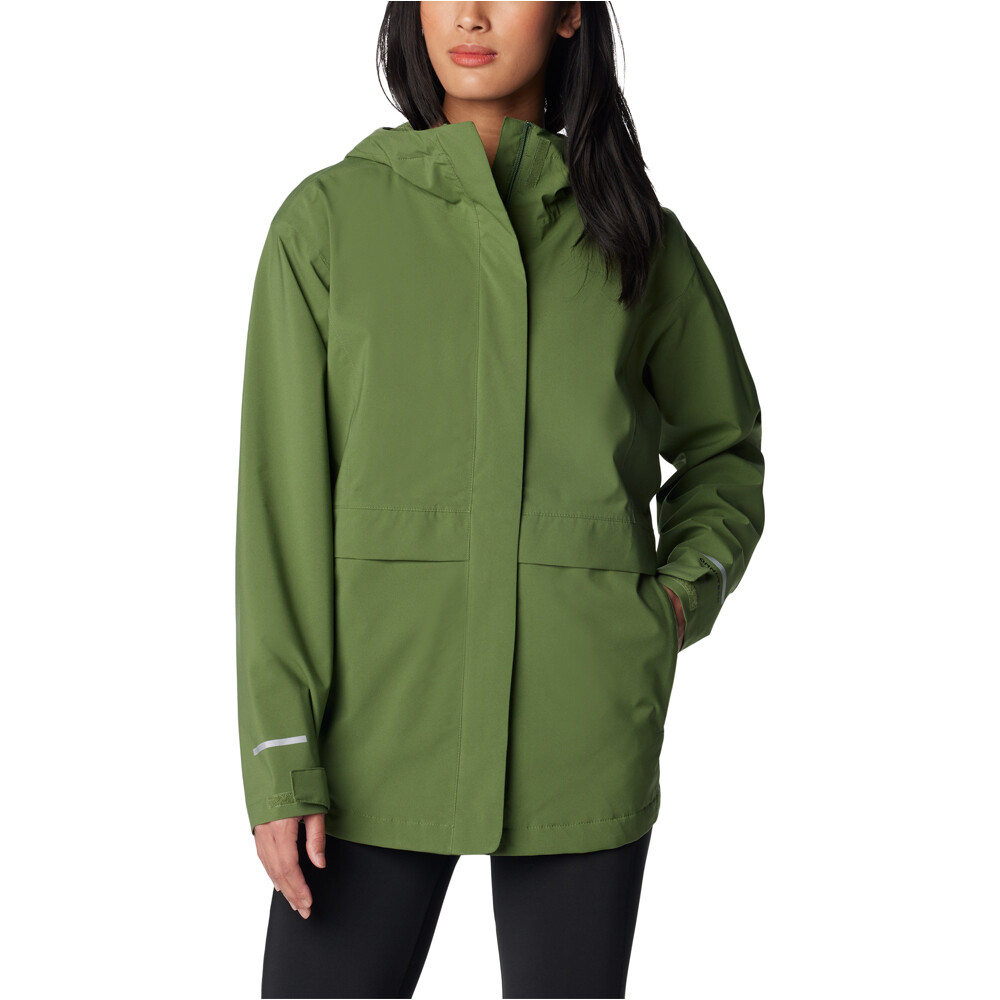 Columbia chaqueta impermeable mujer Altbound Jacket vista frontal